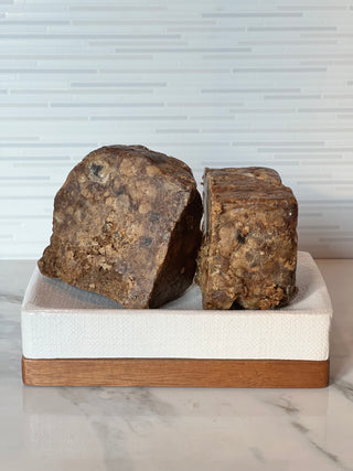 Raw African Black Soap